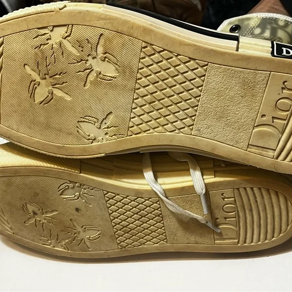 ❤️CHRISTIAN DIOR Size 42EU/10US B23 High Dior Oblique High Top Sneakers - Picture 9 of 11